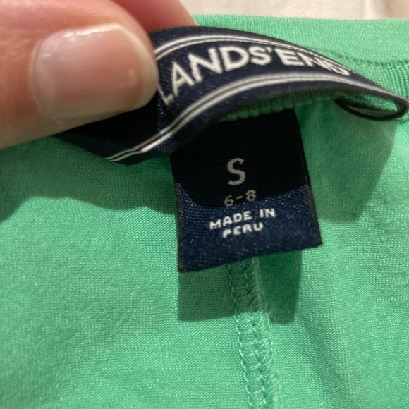 Lands end trapeze flowy knit top sz 6-8 never worn - Picture 3 of 5